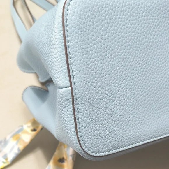 Nanette Lepore Kassandra Triple Section Shoulder Bag Ice Blue - Picture 13 of 15